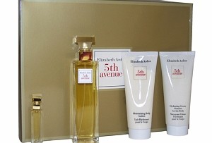 Elizabeth Arden 5th Avenue 4 Piece Perfume Gift Set For Women