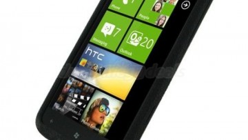 Pdair Luxury Silicone Case for HTC Titan X310e (Black)