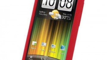 Luxury Silicone Case for HTC Velocity 4G X710s (Red)