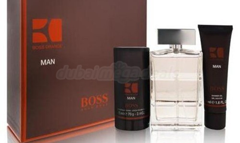 Hugo Boss Orange 3 Piece Perfume Set for Men