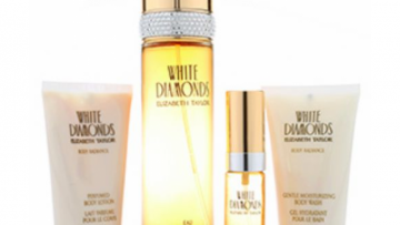 Elizabeth Taylor White Diamonds 4 Piece Perfume Set for Women