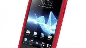 Luxury Silicone Cover for Sony Xperia LT26 S (Red)