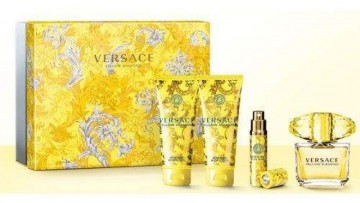 Versace Yellow Diamond 4 Piece Perfume Gift Set For Women