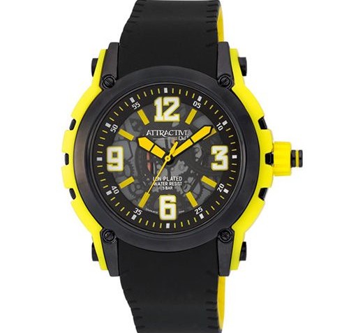 QQ Mens Analog Dress Watch [DA44-J515Y]