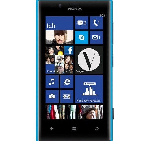 Nokia Lumia 720 [8GB/Cyan] [English]
