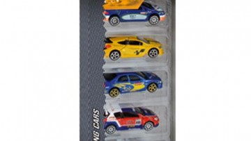 MAJORETTE - 5 PCS SET CAR DIE-CAST, FREE WHEEL 1:64
