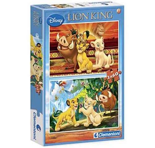 CLEMENTONI - PUZZLE SPECIAL COLLECTION 2X60 THE LION KING