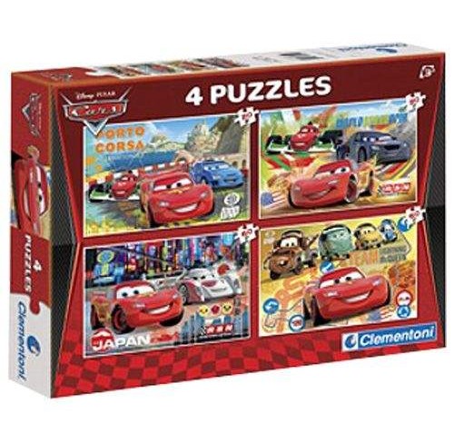 CLEMENTONI - PUZZLE SPECIAL COLLECTION 2X20 + 2X60 CARS 2