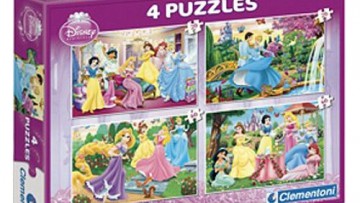 CLEMENTONI - PUZZLE SPECIAL COLLECTION 2X20 + 2X60 PRINCESS