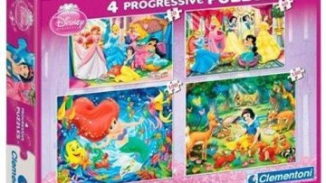 CLEMENTONI - PUZZLE SPECIAL COLLECTION 20+60+100+180 PRINCES
