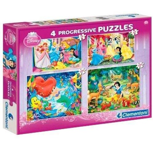 CLEMENTONI - PUZZLE SPECIAL COLLECTION 20+60+100+180 PRINCES