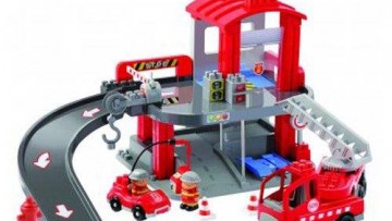 Ecoiffier - New Firemen Headquarters (54 X 31 X 32.5 Cm)
