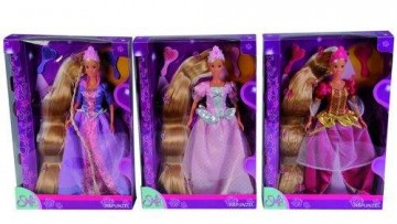 Simba - Steffi Love Rapunzel 3 Asst lat