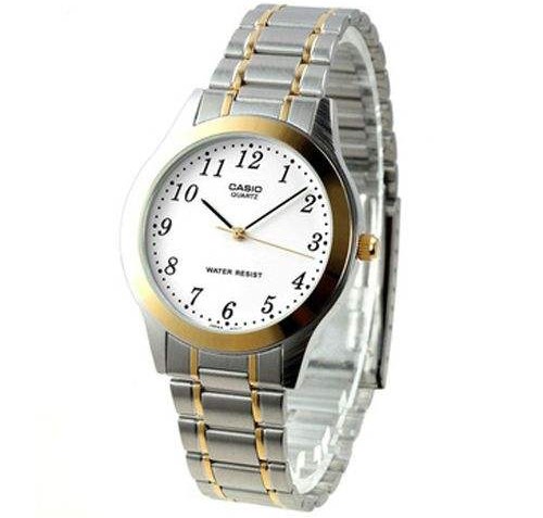 Casio Mens Two-tone Elegant Dress Watch [MTP-1128G-7BRDF]