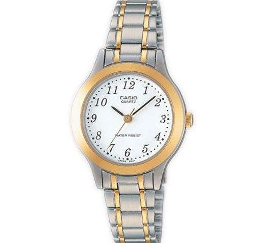 Casio Womens Two-tone Elegant Dress Watch [LTP-1128G-7BRDF]