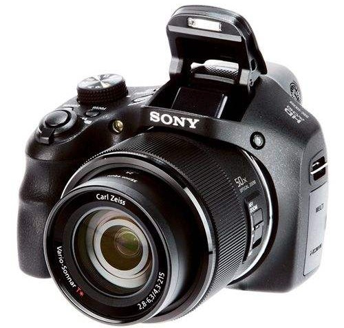 Sony Cyber Shot DSC-HX300/B (50x Optical Zoom/20.4 Megapixels/Black]