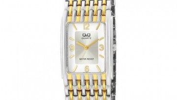 QQ Mens Two-tone Analog Dress Watch [F284-404Y]