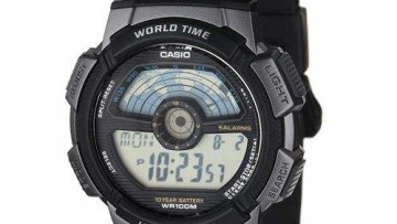 Casio Mens Digital Time Alarm Sports Watch [AE 1100W 1VDF]