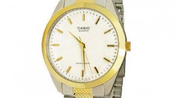 Casio Mens Two-tone Elegant Dress Watch [MTP 1274SG 7ADF]