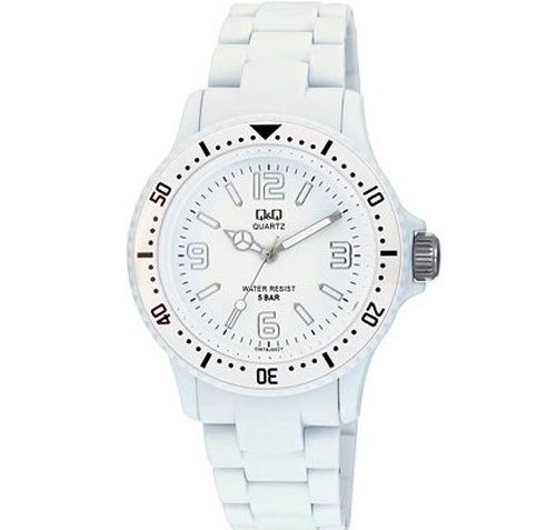 QQ Womens White Dial Fashion Watch [GW76 J002Y]