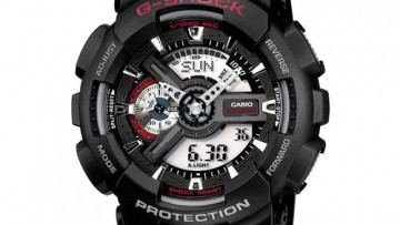 Casio G-SHOCK Mens Digital-Analog Watch [GA-110-1ADR]