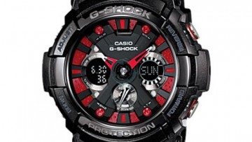 Casio G-SHOCK Mens Digital-Analog Watch [GA-200SH-1ADR]