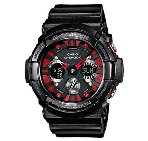 Casio G-SHOCK Mens Digital-Analog Watch [GA-200SH-1ADR]