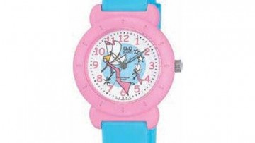 QQ Kids PinkCyan Sports Watch [VP81J005Y]