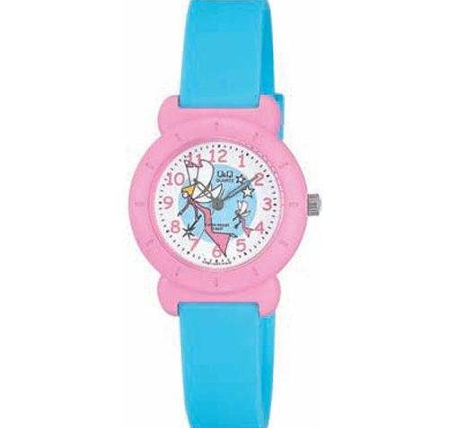 QQ Kids PinkCyan Sports Watch [VP81J005Y]