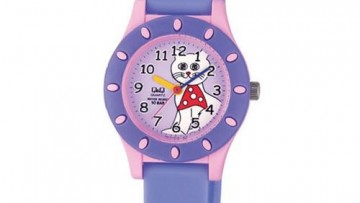 QQ Kids PinkPurple Sports Watch [VQ13J010Y]