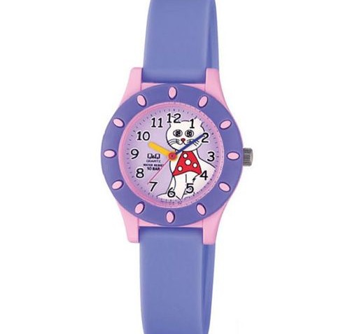 QQ Kids PinkPurple Sports Watch [VQ13J010Y]
