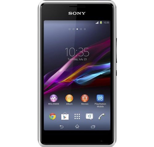 Sony Xperia E1 Dual Sim [4GB/White/English]