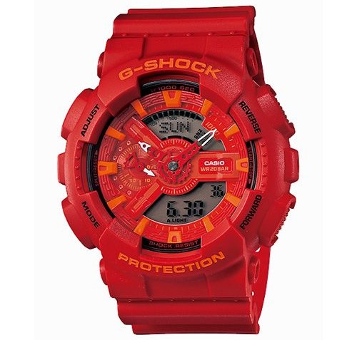 Casio G-SHOCK Mens Digital watch [GA-110AC-4ADR]