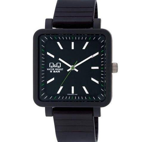 QQ Mens Black Fashion Watch [VQ92J002Y]