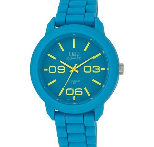 QQ Mens Sky Blue Sports Watch [VR08J013Y]