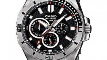 Casio Mens Analog Dress Watch [MTD-1060D-1AVDF]u