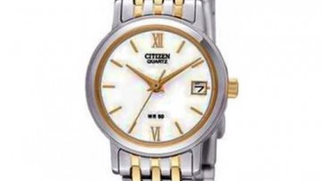 Citizen Mens Analog Two-tone Dress Watch [BK4054-61A]