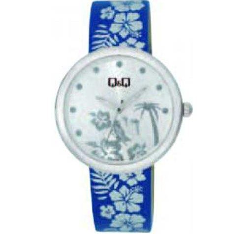 QQ Womens Blue Fashion Watch [KV53-351Y]