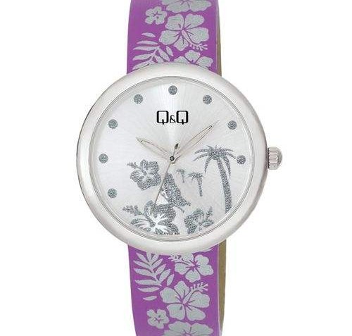 QQ Womens Purple Fashion Watch [KV53 341Y]