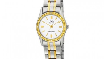 QQ Womens Two-tone Elegant Dress Watch [Q695J401Y]