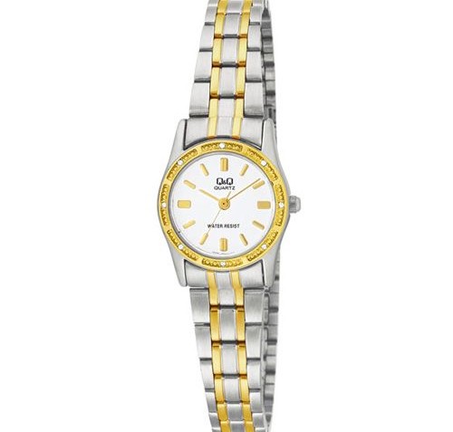 QQ Womens Two-tone Elegant Dress Watch [Q695J401Y]