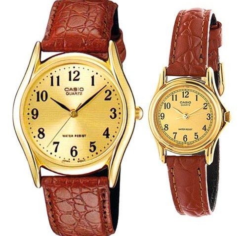 Casio Men & Women Analog Dress Watch [MTP/LTP-1094Q-9B]