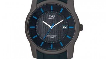 QQ Mens Two-tone Plastic Fashion Watch [A438J532Y]