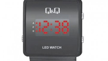 QQ Mens Black Digital Sports Watch [M103J004Y]