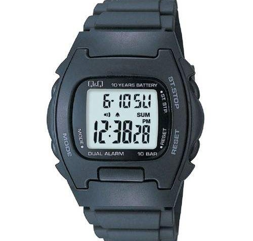 QQ Mens Black Digital Sports Watch [MAC5J108Y]