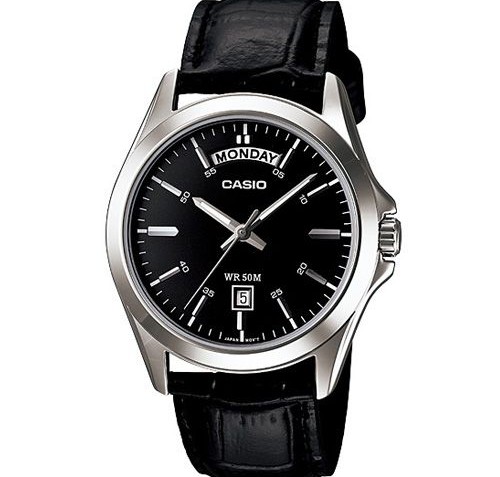 Casio Mens Strap Fashion Watch [MTP-1370L-1AVDF]