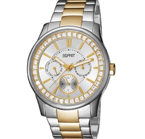 Esprit Womens Two tone Dress Watch [ES105442002]