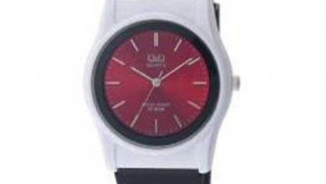 QQ Womens Black Plastic Fashion Watch [VP26J014Y]