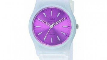 QQ Kid's White Plastic Fashion Watch [VP26J014Y]
