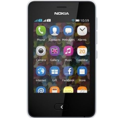 Nokia Asha 501 Dual Sim [White/English/Arabic]